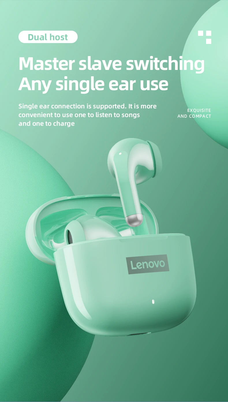 Auriculares Lenovo Lp Pro: La Experiencia Inalámbrica De Alta Fidelidad Que Estabas Esperando