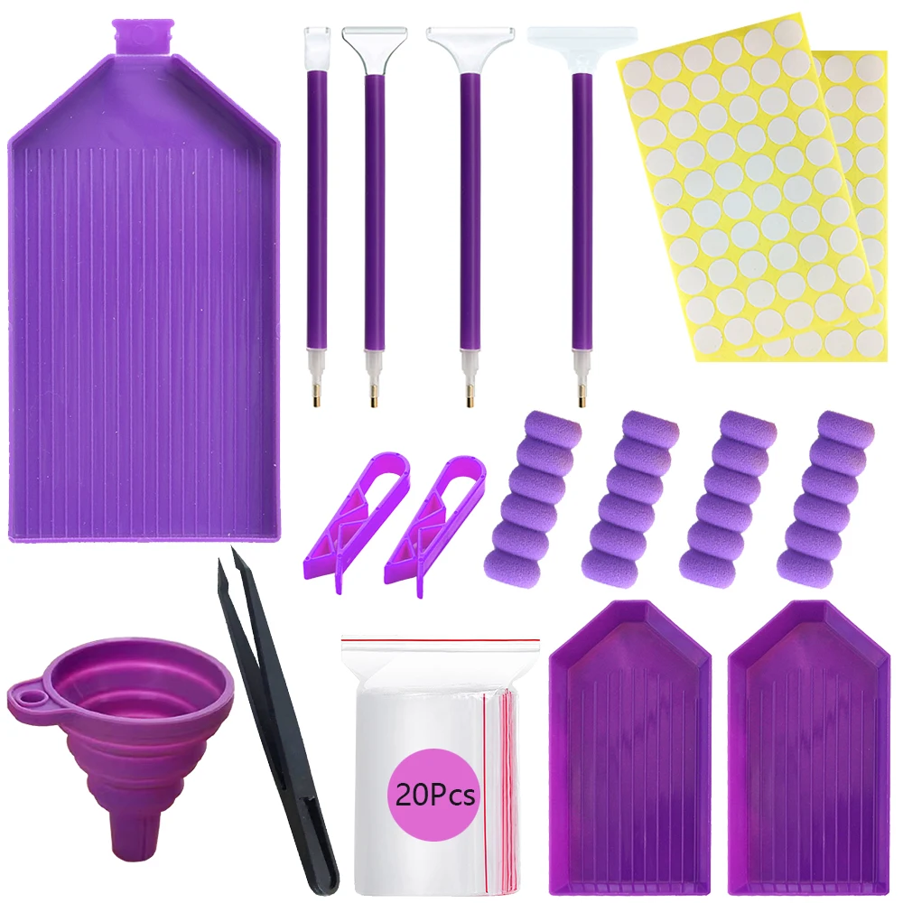 Accesorios De Pintura Daimond, Kits De Herramientas De Diamante