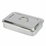 Bandeja De Esterilización Quirúrgica De Acero Dental