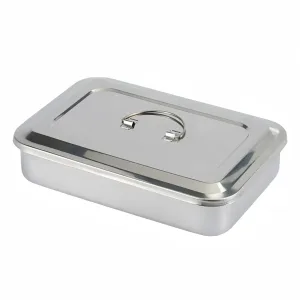 Imagen informativa: Bandeja de esterilización quirúrgica de acero Dental | Tiendafiable