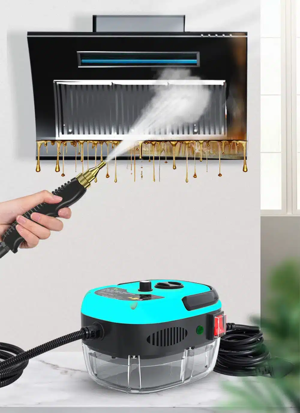 El Poder del Vapor: Limpiador Manual de Alta Presión Esencial para Tu Hogar