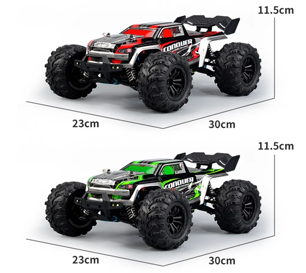 Fascinante Coche Control Remoto 4Wd Con Iluminación Led