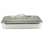 Bandeja De Esterilización Quirúrgica De Acero Dental