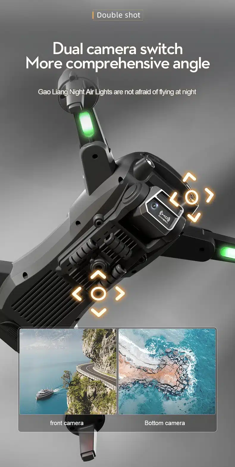 Reconocido Mini Dron Profesional con Cámara HD