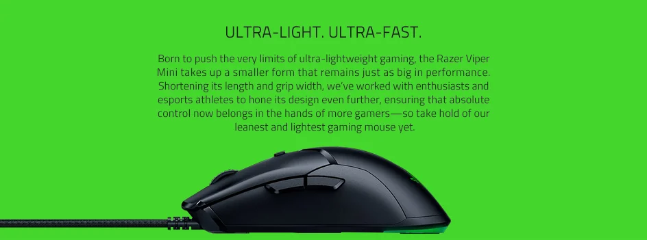 Perfecto Ratón Profesional Gamer Razer y Mejora el Juego
