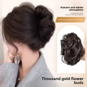 Imagen informativa: Elegancia al Instante: Peluca de Moño para Mujer | Tiendafiable