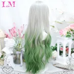 Peluquería De Ensueño: Pelucas Sintéticas Largas Con Flequillo Para Un Look Ondulado Y Feminidad Deslumbrante