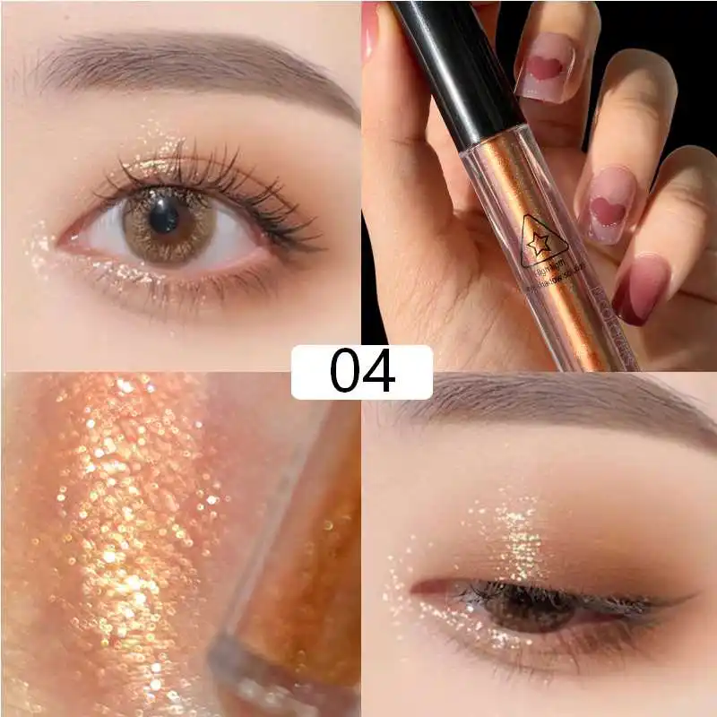 Delineador de Ojos Líquido Irremplazable con Purpurina