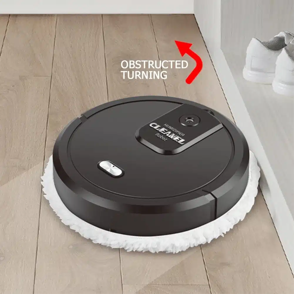 Aspirador Robot Inteligente 2 En 1: Barrido Y Fregado Eficaz