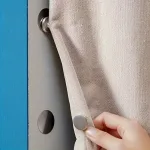 Gancho Magnético De Metal Moderno Para Cortinas Elegantes