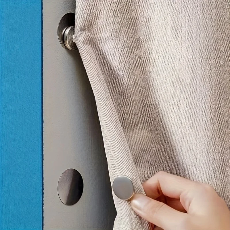 Gancho Magnético De Metal Moderno Para Cortinas Elegantes Gancho Magnético De Metal Moderno Para Cortinas Elegantes
