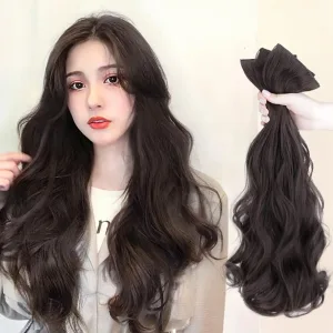Imagen informativa: «Descubre la Magia de las Extensiones de Cabello Rizado Largas para Mujeres» | Tiendafiable