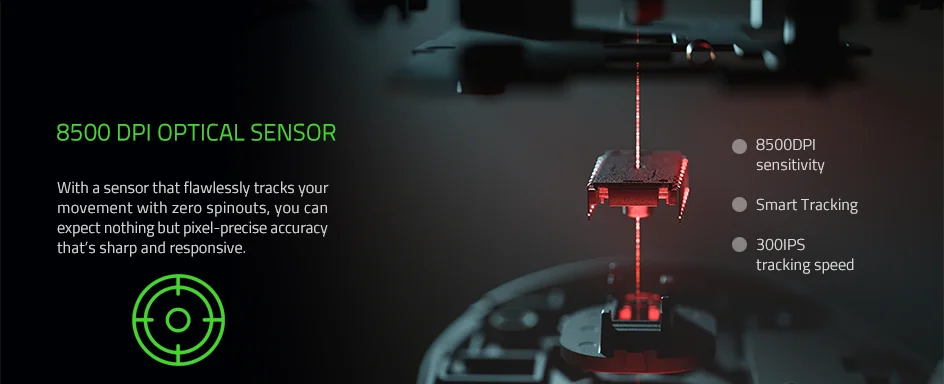 Perfecto Ratón Profesional Gamer Razer y Mejora el Juego