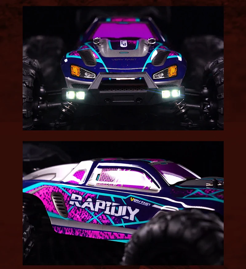 Camioneta Teledirigida Revolucionaria con Espectaculares Luces LED