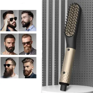 Imagen informativa: Peine Eléctrico Majestuoso: Cuidado Capilar Masculino | Tiendafiable