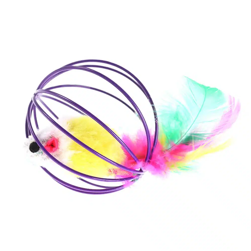 Ingenioso Campana para Gatos Varita Interactiva de Plumas
