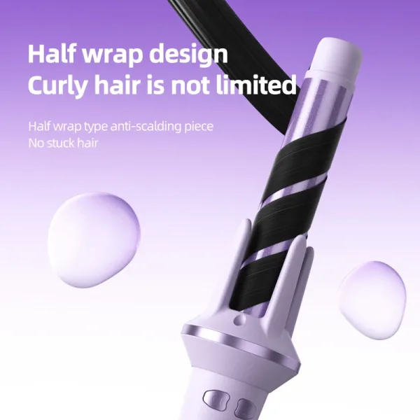 Imagen informativa: Rizador de pelo automático de pinzas | Tiendafiable