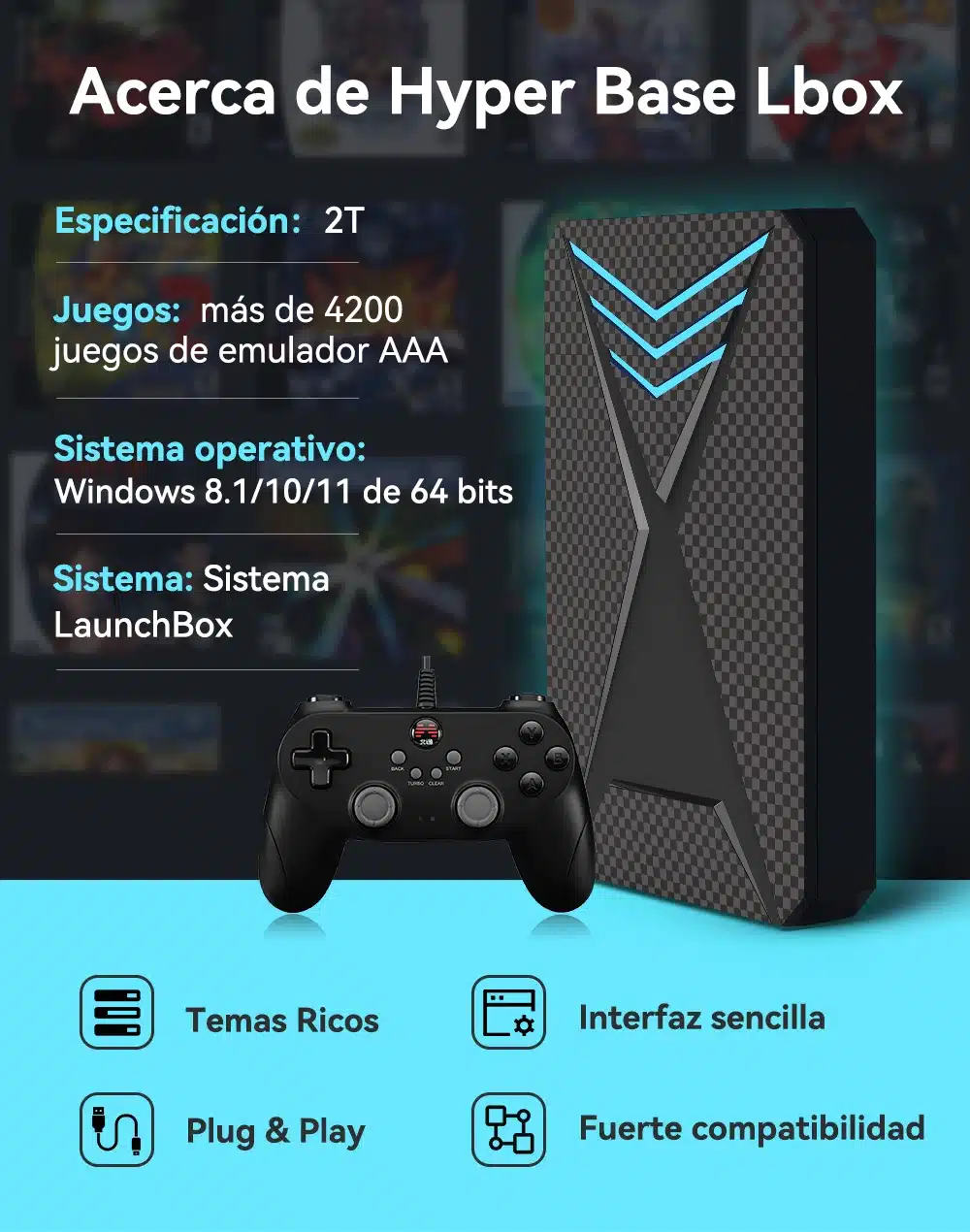 Lanza tu Diversión: La Innovadora Consola Portátil Launchbox para PC