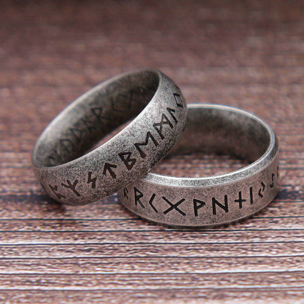 Nuevo Anillo retro vikingas para caballeros y damas