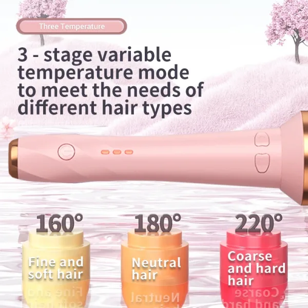 Imagen informativa: Rizador de pelo automático de pinzas | Tiendafiable