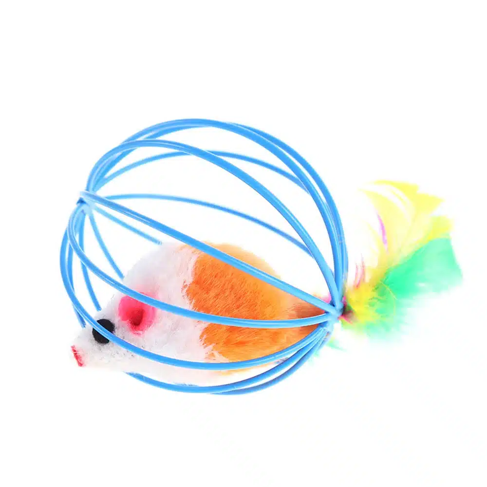 Ingenioso Campana para Gatos Varita Interactiva de Plumas