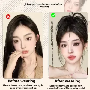 Imagen informativa: Transforma tu look: Extensión de cabello con estilo de cola de caballo. | Tiendafiable