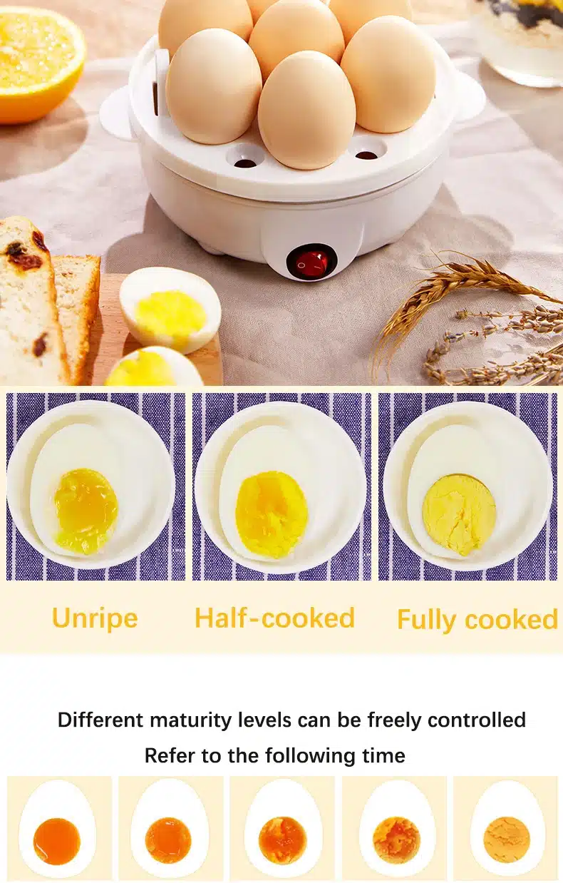 Necesario Hervidor Eléctrico Multifunción de Huevos