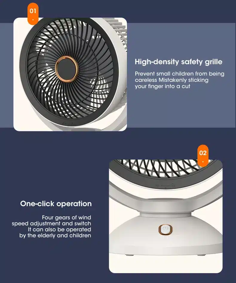 Impresionante Ventilador Portátil de Aire Acondicionado: Tu Compañero Esencial para el Calor