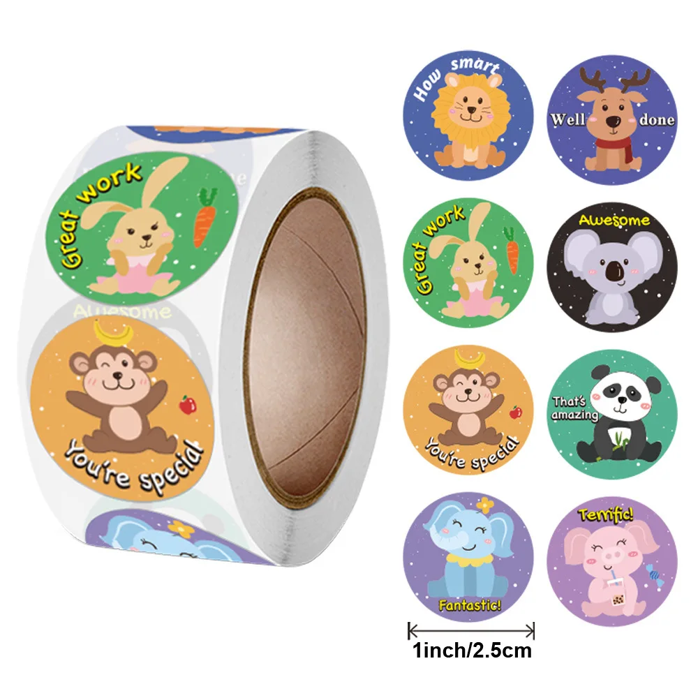 Hermoso Pack De Pegatinas Coloridas Y Divertidas Para Niños