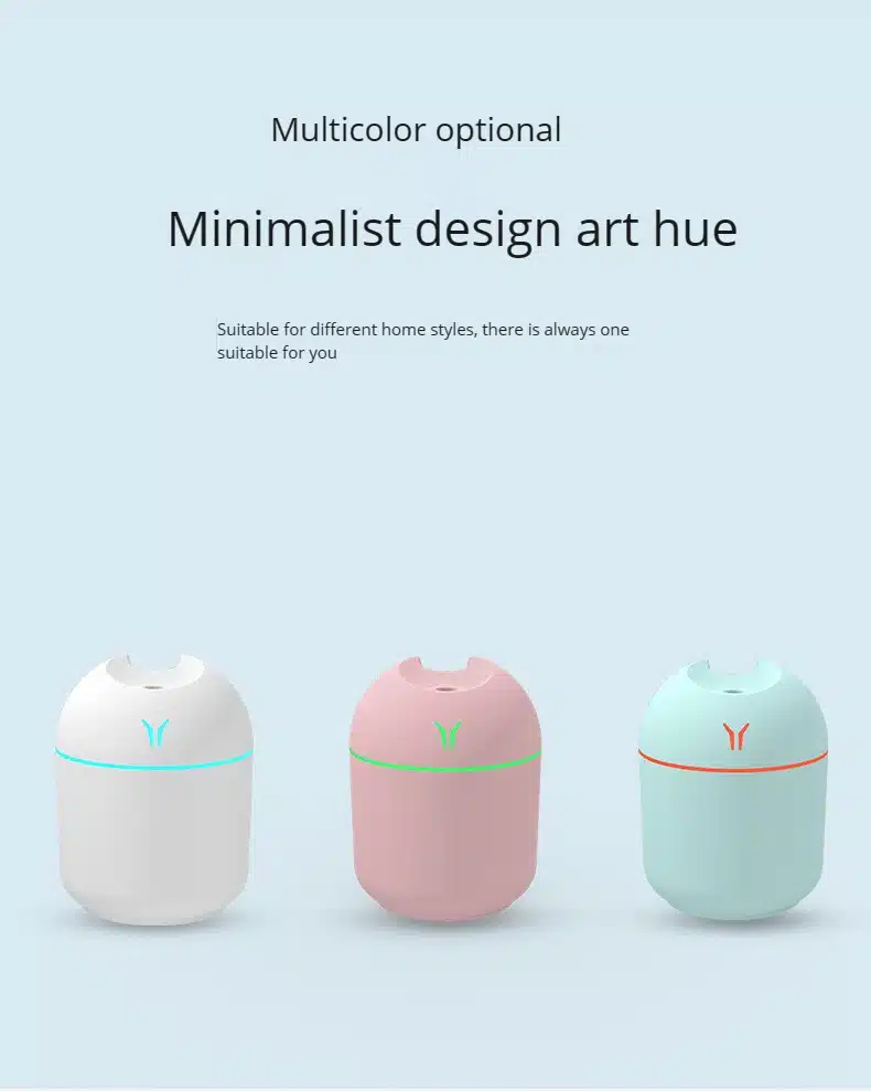 Transformador Mini Humidificador de Aire Portátil para Hogar