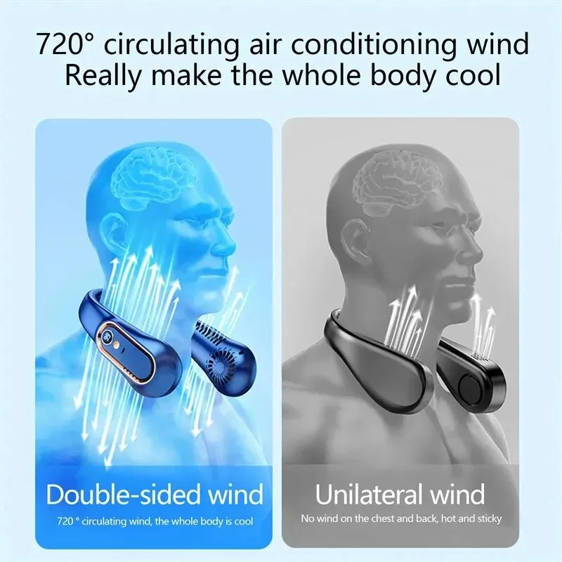 Pequeño Ventilador sin Hélices para el Cuello muy Ingenioso