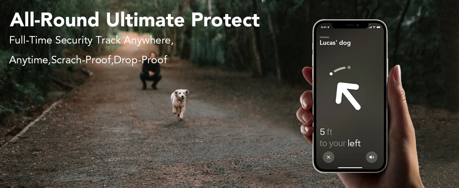 Nuevo Llavero Rastreador GPS para Equipaje y Mascotas