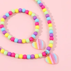 Imagen Informativa: Makersland Collares De Corazón Para Niña | Tiendafiable