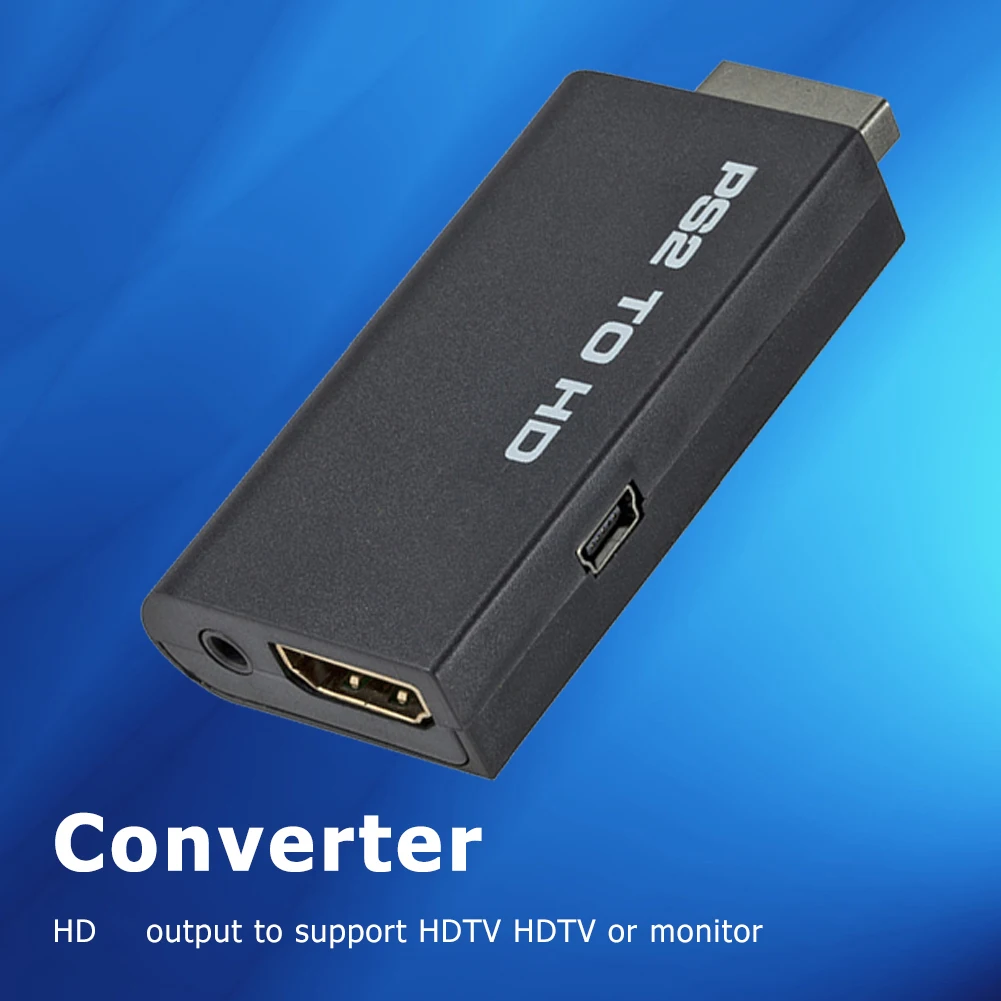 Nuevo Adaptador Convertidor De Ps2 A Hdmi