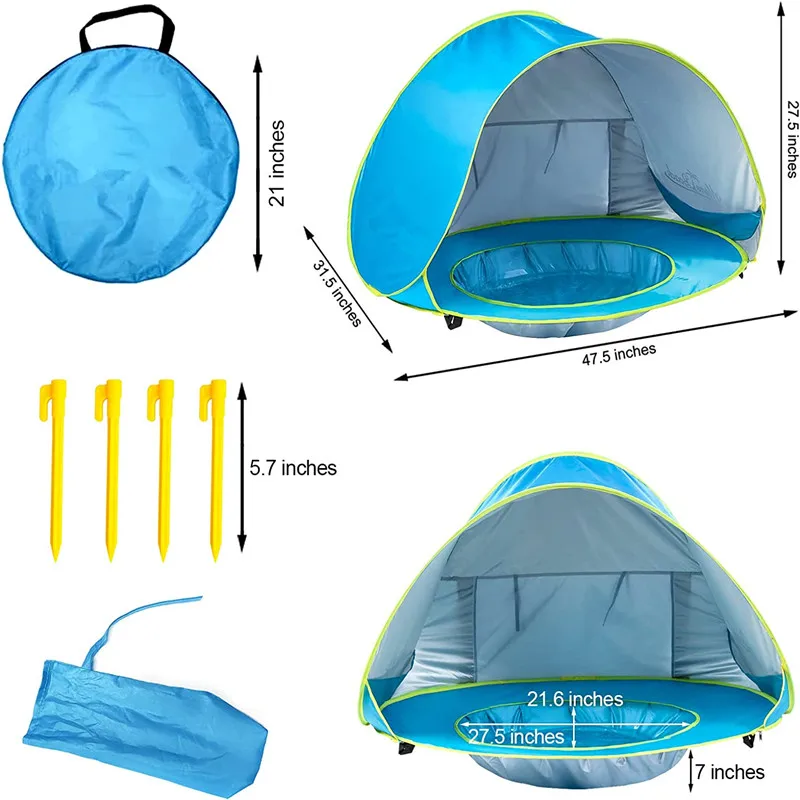 Refugio Solar Para Bebé Al Aire Libre