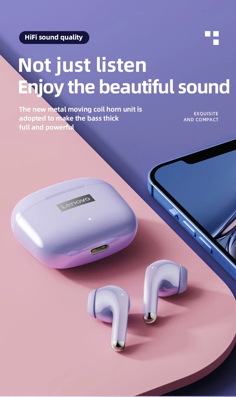 Auriculares Lenovo Lp Pro: La Experiencia Inalámbrica De Alta Fidelidad Que Estabas Esperando