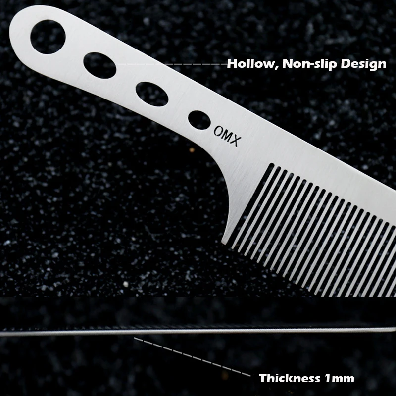 Peine De Acero De Titanio Profesional Esencial Para Cabello Peine De Acero De Titanio Profesional Esencial Para Cabello