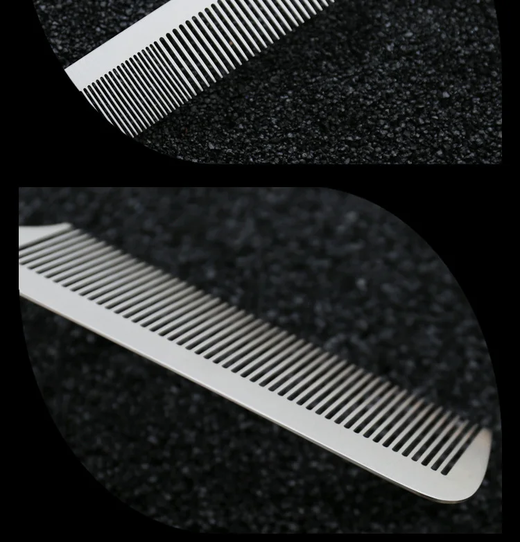 Peine De Acero De Titanio Profesional Esencial Para Cabello Peine De Acero De Titanio Profesional Esencial Para Cabello