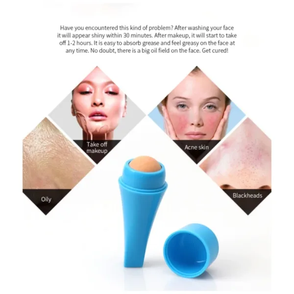 Imagen del producto Rodillo Facial de Piedra Volcánica: Tu Aliado Natural para Absorber el Aceite en Miniatura | Compra online en Tiendafiable