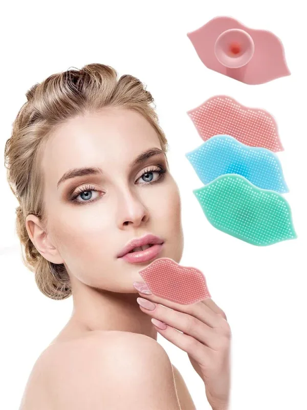 Imagen Del Producto Revolucionario Cepillo Exfoliante De Silicona Para Una Limpieza Facial Radiante Y Suave En Labios | Compra Online En Tiendafiable